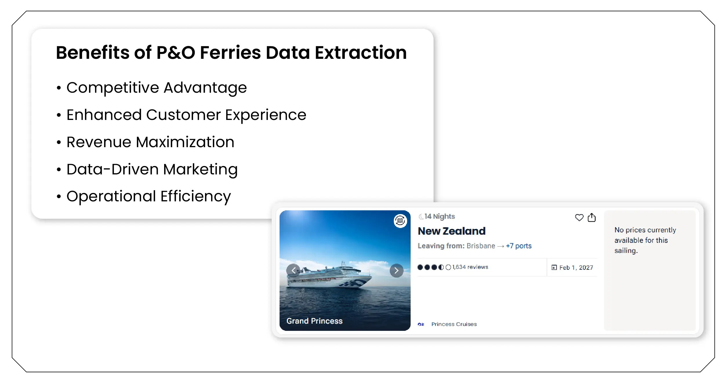 Benefits of P&O Ferries Data Extraction